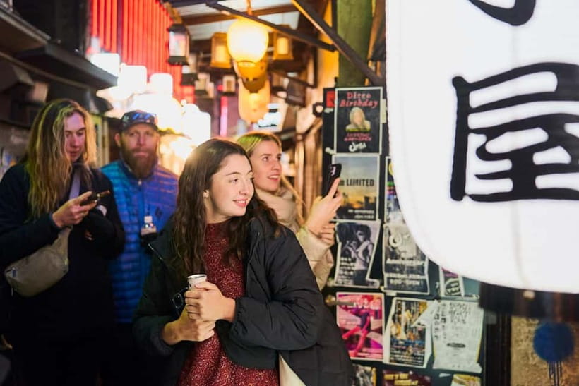 Tokyo: Shinjuku Nightlife & Secret Backstreets Walking Tour - Hanazono Shrine after dark: where the noise drops for a minute