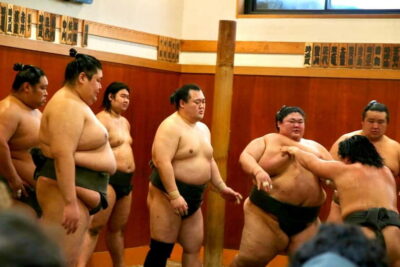 Tokyo Sumo Morning Practice: Viewing & Exclusive Interaction - Walking into the stable: close-up training you don’t usually see