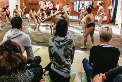 Tokyo: Sumo Morning Training Visit - The Biggest Practical Tip: Use Your Email for the Meeting Place