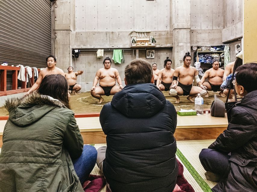 Tokyo: Sumo Morning Training Visit - The Role of the English Greeter: Expect Light Storytelling