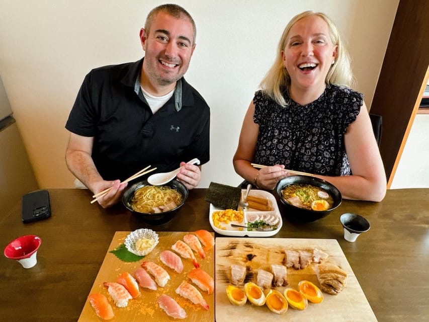 Tokyo: Sushi and Ramen Cooking Class with Sake Pairing Set - Tsukishima Meeting Point: Easy Walk, Clear Taxi Directions