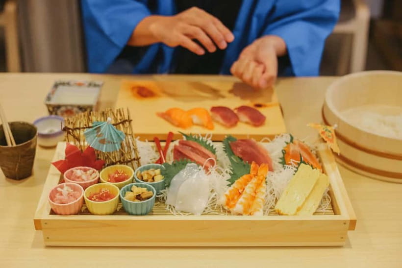 Tokyo: Sushi Making Class in a Happi Coat near a Famous Spot - Where You Meet Up and How Seating Works in the Room
