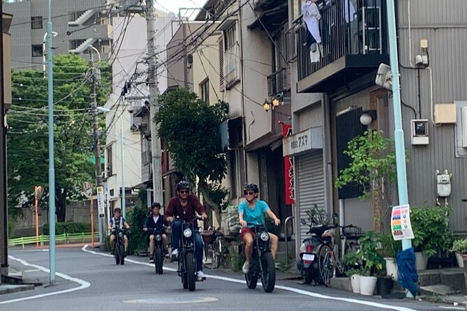 Tokyo Top Highlights 3h Guided E-bike Tour - Tokyo Bay Route: Skytree views, Big Sight pass, shrine stops, and Odaiba snacks