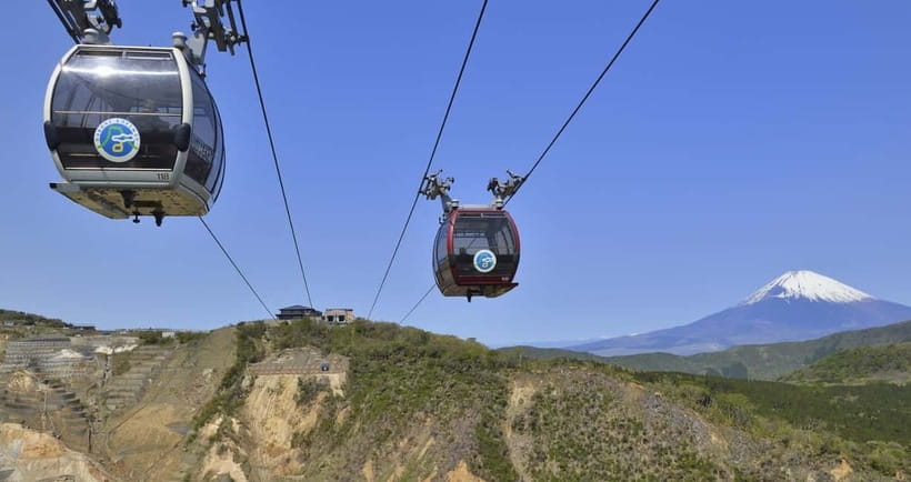 Tokyo:Sea of Mount Fuji, Hakone Ropeway, Ōwakudani, Enoshima - Why this tour works: Fuji from three different worlds